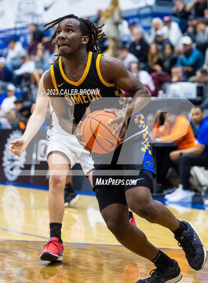 Thumbnail 2 in Lone Peak vs. Simeon (5 for the Fight Hoopfest) photogallery.