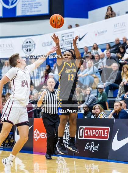 Thumbnail 1 in Lone Peak vs. Simeon (5 for the Fight Hoopfest) photogallery.