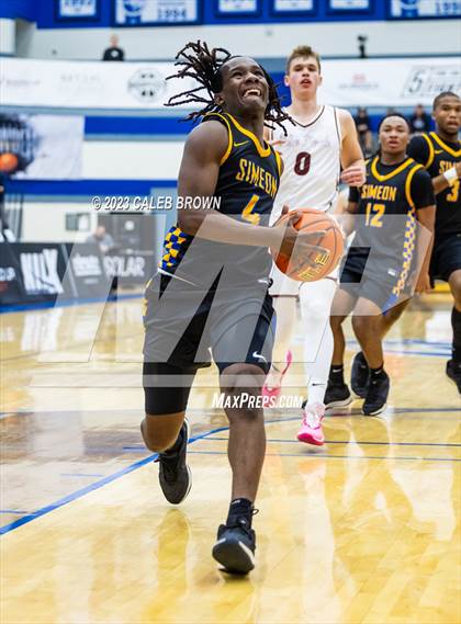 Thumbnail 3 in Lone Peak vs. Simeon (5 for the Fight Hoopfest) photogallery.