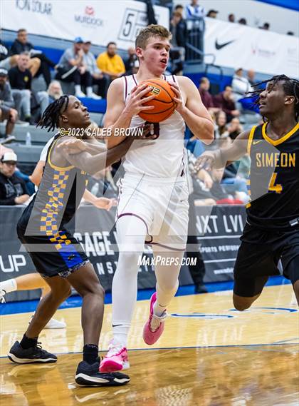 Thumbnail 2 in Lone Peak vs. Simeon (5 for the Fight Hoopfest) photogallery.