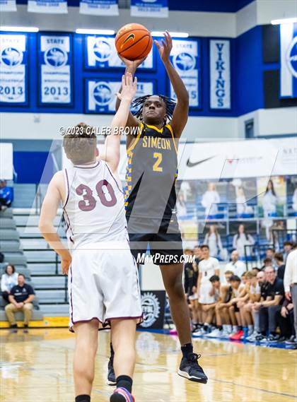 Thumbnail 1 in Lone Peak vs. Simeon (5 for the Fight Hoopfest) photogallery.