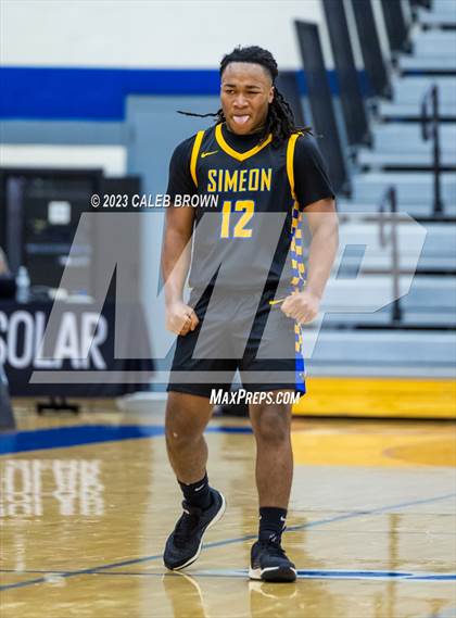 Thumbnail 3 in Lone Peak vs. Simeon (5 for the Fight Hoopfest) photogallery.