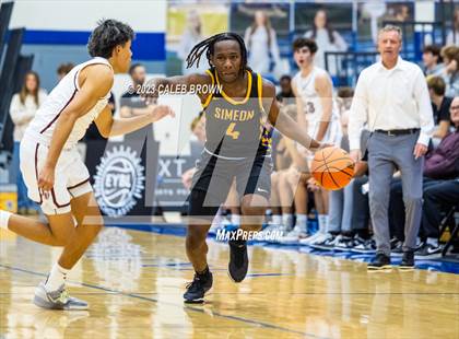 Thumbnail 3 in Lone Peak vs. Simeon (5 for the Fight Hoopfest) photogallery.