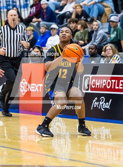 Thumbnail 3 in Lone Peak vs. Simeon (5 for the Fight Hoopfest) photogallery.