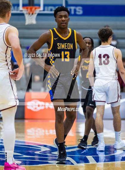Thumbnail 2 in Lone Peak vs. Simeon (5 for the Fight Hoopfest) photogallery.
