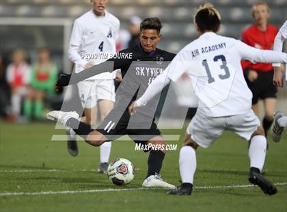 Thumbnail 1 in Air Academy vs. Skyview (CHSAA 4A Final) photogallery.