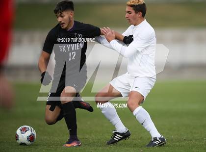 Thumbnail 1 in Air Academy vs. Skyview (CHSAA 4A Final) photogallery.