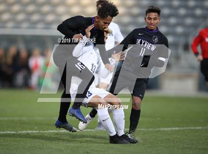 Thumbnail 1 in Air Academy vs. Skyview (CHSAA 4A Final) photogallery.