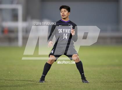 Thumbnail 1 in Air Academy vs. Skyview (CHSAA 4A Final) photogallery.