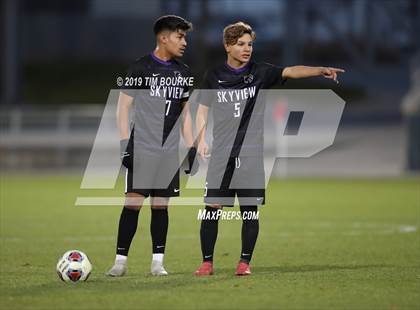 Thumbnail 1 in Air Academy vs. Skyview (CHSAA 4A Final) photogallery.
