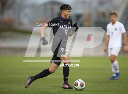 Thumbnail 1 in Air Academy vs. Skyview (CHSAA 4A Final) photogallery.