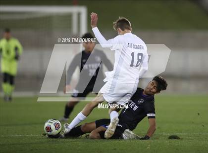 Thumbnail 2 in Air Academy vs. Skyview (CHSAA 4A Final) photogallery.