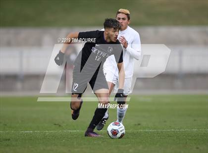 Thumbnail 3 in Air Academy vs. Skyview (CHSAA 4A Final) photogallery.