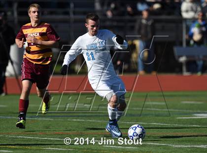 Thumbnail 1 in Ithaca vs. John Jay-East Fishkill (NYSPHSAA Class AA Regional Final) photogallery.