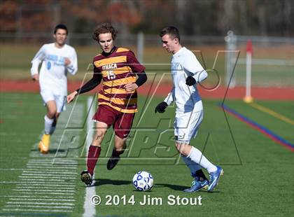 Thumbnail 1 in Ithaca vs. John Jay-East Fishkill (NYSPHSAA Class AA Regional Final) photogallery.