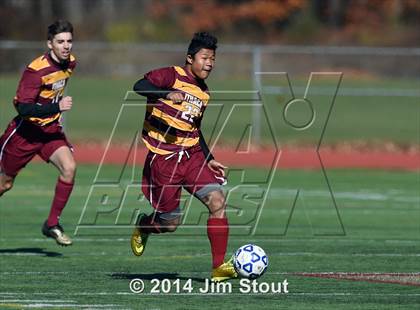 Thumbnail 2 in Ithaca vs. John Jay-East Fishkill (NYSPHSAA Class AA Regional Final) photogallery.