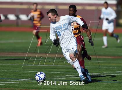 Thumbnail 3 in Ithaca vs. John Jay-East Fishkill (NYSPHSAA Class AA Regional Final) photogallery.