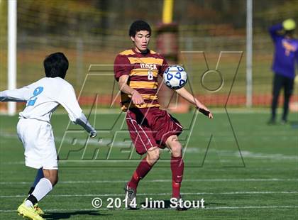 Thumbnail 1 in Ithaca vs. John Jay-East Fishkill (NYSPHSAA Class AA Regional Final) photogallery.
