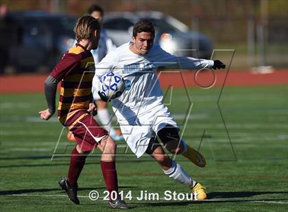Thumbnail 2 in Ithaca vs. John Jay-East Fishkill (NYSPHSAA Class AA Regional Final) photogallery.