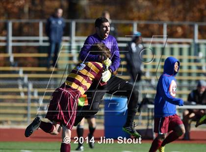 Thumbnail 2 in Ithaca vs. John Jay-East Fishkill (NYSPHSAA Class AA Regional Final) photogallery.