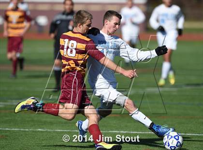 Thumbnail 1 in Ithaca vs. John Jay-East Fishkill (NYSPHSAA Class AA Regional Final) photogallery.