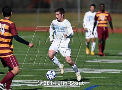 Thumbnail 1 in Ithaca vs. John Jay-East Fishkill (NYSPHSAA Class AA Regional Final) photogallery.