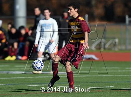Thumbnail 3 in Ithaca vs. John Jay-East Fishkill (NYSPHSAA Class AA Regional Final) photogallery.
