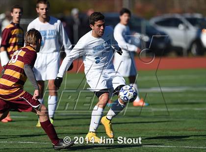 Thumbnail 1 in Ithaca vs. John Jay-East Fishkill (NYSPHSAA Class AA Regional Final) photogallery.