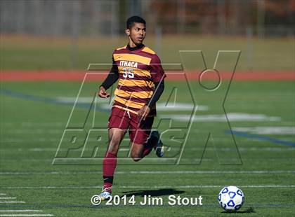 Thumbnail 2 in Ithaca vs. John Jay-East Fishkill (NYSPHSAA Class AA Regional Final) photogallery.