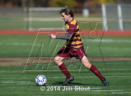 Thumbnail 2 in Ithaca vs. John Jay-East Fishkill (NYSPHSAA Class AA Regional Final) photogallery.