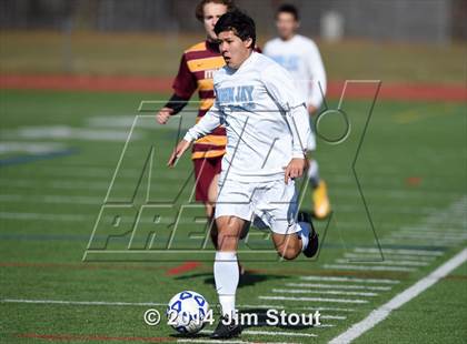 Thumbnail 3 in Ithaca vs. John Jay-East Fishkill (NYSPHSAA Class AA Regional Final) photogallery.