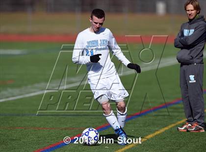 Thumbnail 1 in Ithaca vs. John Jay-East Fishkill (NYSPHSAA Class AA Regional Final) photogallery.
