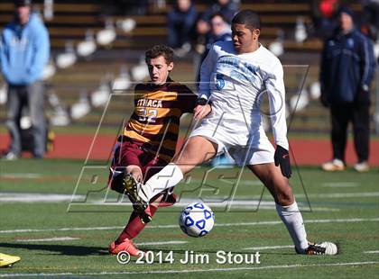Thumbnail 3 in Ithaca vs. John Jay-East Fishkill (NYSPHSAA Class AA Regional Final) photogallery.