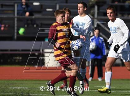 Thumbnail 2 in Ithaca vs. John Jay-East Fishkill (NYSPHSAA Class AA Regional Final) photogallery.