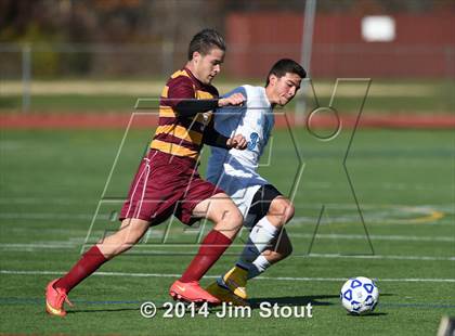 Thumbnail 3 in Ithaca vs. John Jay-East Fishkill (NYSPHSAA Class AA Regional Final) photogallery.