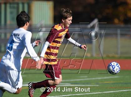 Thumbnail 2 in Ithaca vs. John Jay-East Fishkill (NYSPHSAA Class AA Regional Final) photogallery.