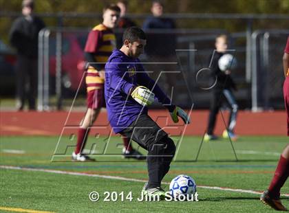 Thumbnail 1 in Ithaca vs. John Jay-East Fishkill (NYSPHSAA Class AA Regional Final) photogallery.
