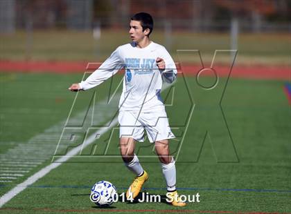 Thumbnail 2 in Ithaca vs. John Jay-East Fishkill (NYSPHSAA Class AA Regional Final) photogallery.