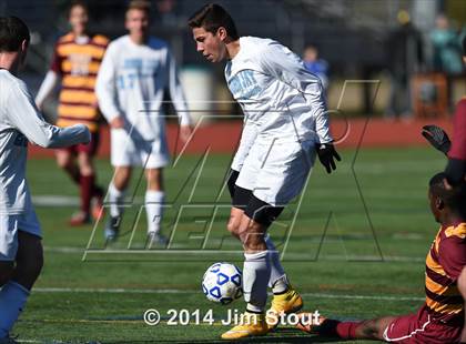 Thumbnail 3 in Ithaca vs. John Jay-East Fishkill (NYSPHSAA Class AA Regional Final) photogallery.