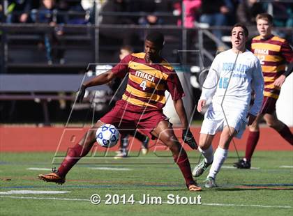 Thumbnail 1 in Ithaca vs. John Jay-East Fishkill (NYSPHSAA Class AA Regional Final) photogallery.