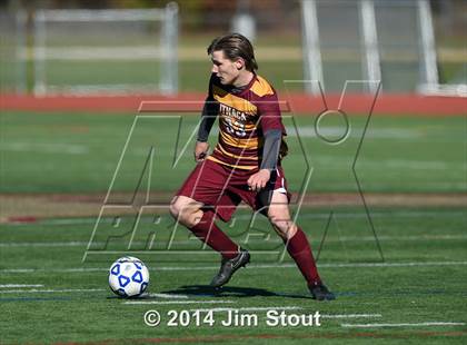 Thumbnail 1 in Ithaca vs. John Jay-East Fishkill (NYSPHSAA Class AA Regional Final) photogallery.