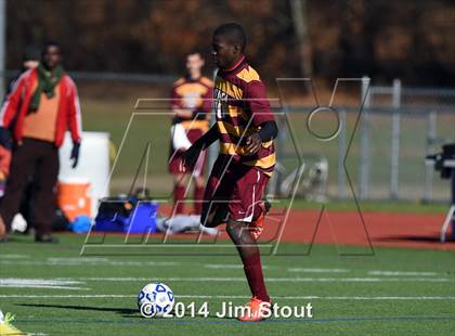 Thumbnail 1 in Ithaca vs. John Jay-East Fishkill (NYSPHSAA Class AA Regional Final) photogallery.