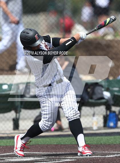 Thumbnail 2 in Etiwanda vs. Orange Lutheran (The Boras Classic) photogallery.