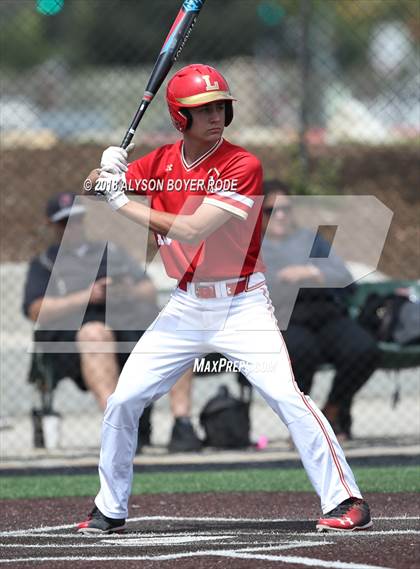 Thumbnail 1 in Etiwanda vs. Orange Lutheran (The Boras Classic) photogallery.