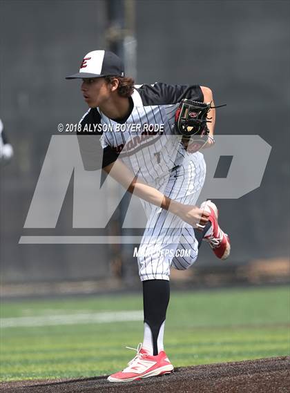 Thumbnail 2 in Etiwanda vs. Orange Lutheran (The Boras Classic) photogallery.