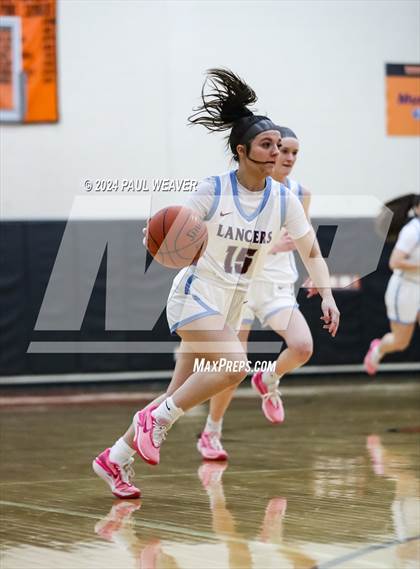 Thumbnail 3 in Bloomsburg vs. Loyalsock Township (PIAA District IV 3A Semifinal) photogallery.