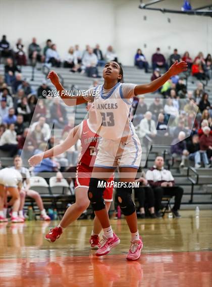Thumbnail 3 in Bloomsburg vs. Loyalsock Township (PIAA District IV 3A Semifinal) photogallery.