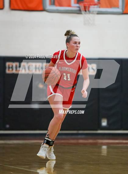 Thumbnail 3 in Bloomsburg vs. Loyalsock Township (PIAA District IV 3A Semifinal) photogallery.