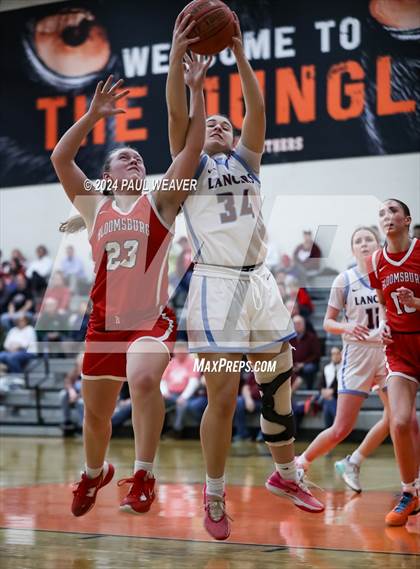Thumbnail 2 in Bloomsburg vs. Loyalsock Township (PIAA District IV 3A Semifinal) photogallery.