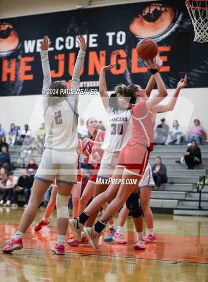 Thumbnail 2 in Bloomsburg vs. Loyalsock Township (PIAA District IV 3A Semifinal) photogallery.